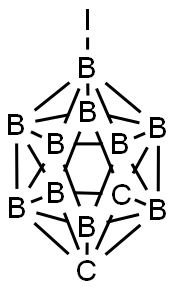 9-Iodo-o-carborane Structure
