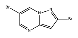 2,6-dibromopyrazolo[1,5-a]pyrimidine 结构式