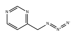 4-(azidomethyl)pyrimidine Struktur