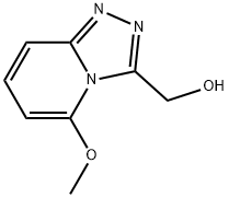 {5-methoxy-[1,2,4]triazolo[4,3-a]pyridin-3-yl}methanol Struktur