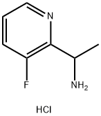 1-(3-Fluoropyridin-2-yl)ethan-1-amine hydrochloride Struktur