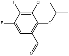 3-Chloro-4,5-difluoro-2-(1-methylethoxy)benzaldehyde|