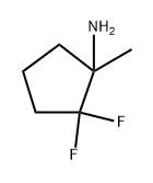 1784302-84-6 2,2-Difluoro-1-methyl-cyclopentylamine