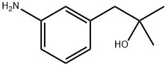 1-(3-氨基苯基)-2-甲基丙-2-醇 结构式