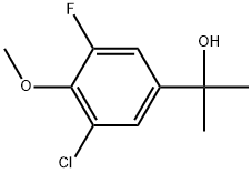 1784575-06-9 3-Chloro-5-fluoro-4-methoxy-α,α-dimethylbenzenemethanol