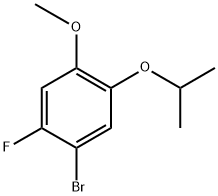 1-bromo-2-fluoro-5-isopropoxy-4-methoxybenzene|