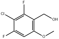 6-溴-3-氯-2,4-二氟苄醇,1785082-50-9,结构式