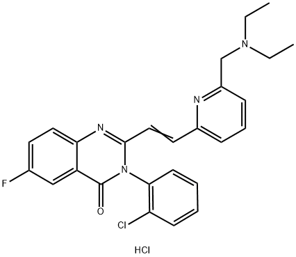 CP 465022 HCL 盐酸盐,1785666-59-2,结构式