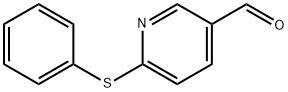 6-(Phenylthio)-3-pyridinecarboxaldehyde Structure