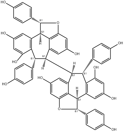 (-)-HOPEAPHENOL Structure