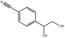 4-(1,2-Dihydroxyethyl)benzonitrile Structure