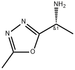 1,3,4-Oxadiazole-2-methanamine, α,5-dimethyl-, (αR)- Struktur