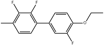 4'-Ethoxy-2,3,3'-trifluoro-4-methyl-1,1'-biphenyl 结构式