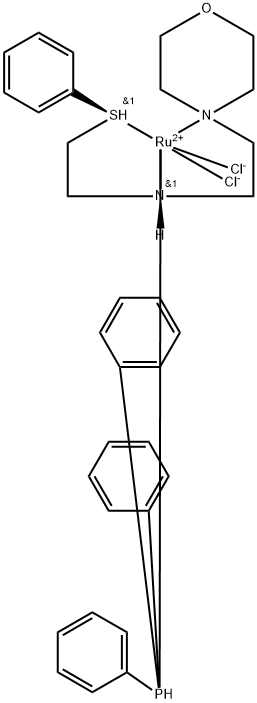 1799787-13-5 二氯[REL-[N(S)]-N- [2-[(R)-苯硫基-ΚS]乙基]-4-吗啉乙胺-ΚNN4,ΚN4](三苯基膦)钌(II)