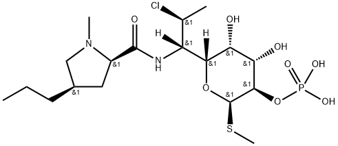 Clindamycin (2R-cis)-Diastereomer 2-Phosphate Structure