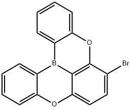 [1,4]Benzoxaborino[2,3,4-kl]phenoxaborin, 6-bromo-|8-溴-5,9-二氧杂-13B-硼萘并[3,2,1-DE]蒽