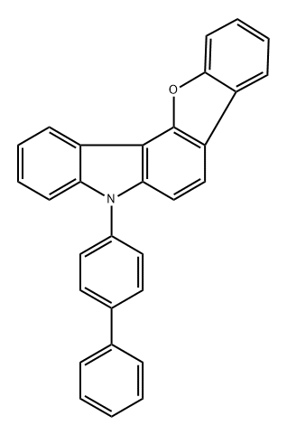 5-[1,1′-Biphenyl]-4-yl-5H-benzofuro[3,2-c]carbazole 结构式