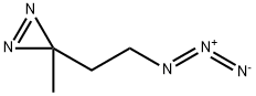 Me-Diazirine-azide Structure