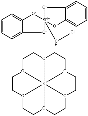 1802633-58-4 Potassium(1+), (1,4,7,10,13,16-hexaoxacyclooctadecane-κO1,κO4,κO7,κO10,κO13,κO16)-, (OC-6-11)-, (SP-5-21)-bis[1,2-benzenediolato(2-)-κO1,κO2](chloromethyl)silicate(1-) (1:1)