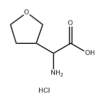 2-amino-2-(tetrahydrofuran-3-yl)acetic acid hydrochloride|