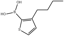 B-(3-Butyl-2-thienyl)boronic acid,1802896-08-7,结构式
