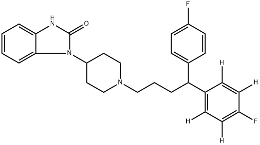 PiMozide-d4 化学構造式