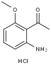 1-(2-Amino-6-methoxyphenyl)ethan-1-one hydrochloride Structure