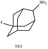 5-fluoroadamantan-2-amine hydrochloride Struktur