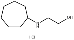 2-(cycloheptylamino)ethan-1-ol hydrochloride Structure