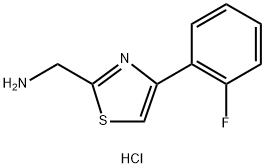 4-(2-fluorophenyl)-1,3-thiazol-2-yl]methanamine dihydrochloride Structure