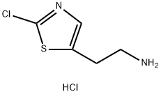 2-(2-chloro-1,3-thiazol-5-yl)ethan-1-amine hydrochloride Struktur