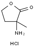 3-amino-3-methyloxolan-2-one hydrochloride Structure