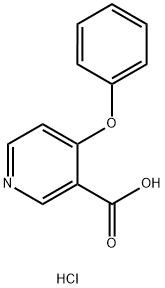 4-phenoxypyridine-3-carboxylic acid hydrochloride,1803601-96-8,结构式