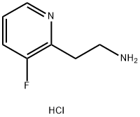 2-(3-fluoropyridin-2-yl)ethan-1-amine Dihydrochloride 化学構造式