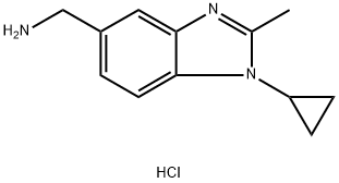 1803612-02-3 (1-cyclopropyl-2-methyl-1H-1,3-benzodiazol-5-yl)methanamine dihydrochloride