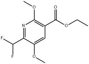 Ethyl 2-(difluoromethyl)-3,6-dimethoxypyridine-5-carboxylate|