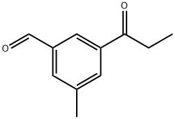 1805905-57-0 3-Methyl-5-(1-oxopropyl)benzaldehyde