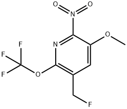 3-(Fluoromethyl)-5-methoxy-6-nitro-2-(trifluoromethoxy)pyridine|