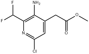 Methyl 3-amino-6-chloro-2-(difluoromethyl)pyridine-4-acetate|