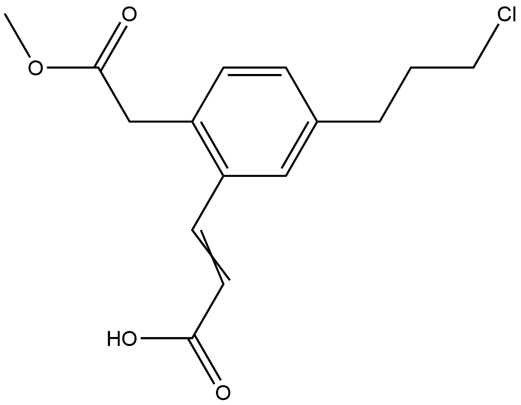 1807381-32-3 Methyl 2-(2-carboxyvinyl)-4-(3-chloropropyl)phenylacetate