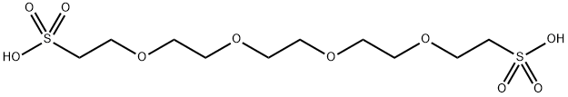 Bis-PEG4-sulfonic acid 结构式