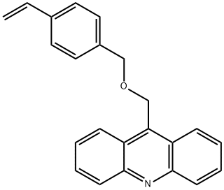 9-[(4-乙烯基苯基)甲氧基]甲基吖啶, 1807766-92-2, 结构式