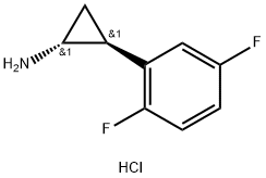 Cyclopropanamine, 2-(2,5-difluorophenyl)-, hydrochloride (1:1), (1R,2S)-rel-|(1R,2S)-2-(2,5-二氟苯基)环丙胺 盐酸盐