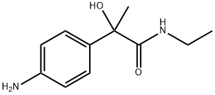 2-(4-氨基苯基)-N-乙基-2-羟丙酰胺, 1808170-30-0, 结构式