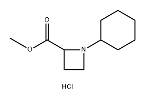 methyl 1-cyclohexylazetidine-2-carboxylate?hydrochloride,18085-33-1,结构式