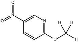 Pyridine, 2-(methoxy-d3)-5-nitro- Structure