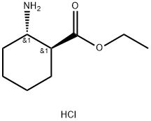 Ethyl (1S,2S)-2-aminocyclohexane-1-carboxylate hydrochloride Structure