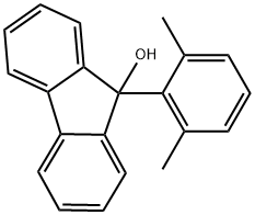 9-(2,6-Dimethylphenyl)-9H-fluoren-9-ol Structure