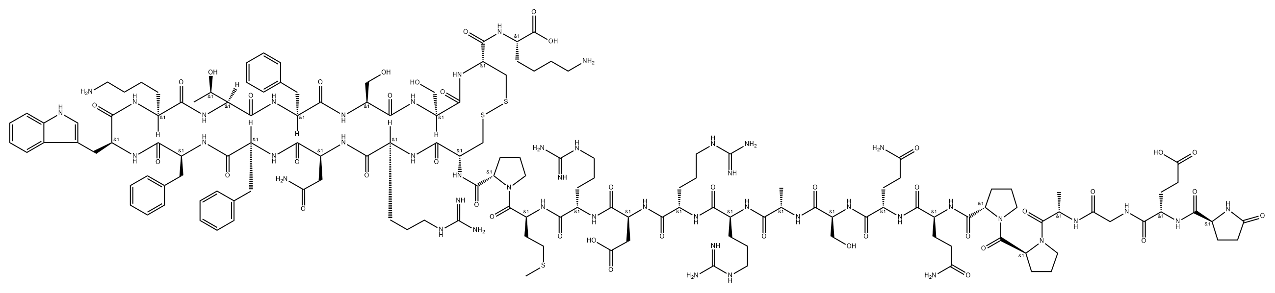 Cortistatin-29 (human) Structure