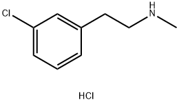 N-Methyl?3-chlorophenethylamine hydrochloride Structure